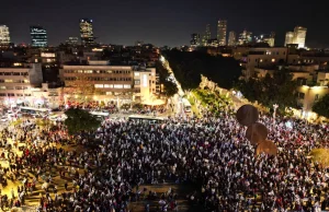 Ogromne protesty w Izraelu. Kraj na krawędzi wojny domowej