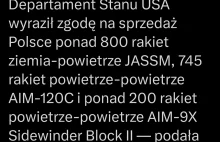 USA sprzeda Polsce potężne rakiety w dużej ilości