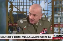 Polski generał w MSNBC: To Polska jest militarnym środkiem ciężkości Europy