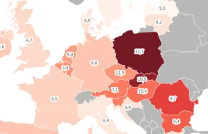 Prognoza inflacyjna po ogłoszeniu 800 plus. Polska inflacja najwyższa w Europie.