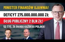 [Mocne] Zabraknie Nam 275 mld PLN! Dług Publiczny 2 bln PLN! Czy Polska może Zba