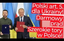 Polski artykuł 5 dla Ukrainy! Szczegóły gwarancji bezpieczeństwa dla Ukrainy!