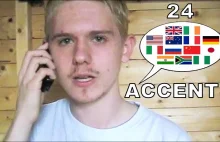 The English Language In 24 Accents - YouTube