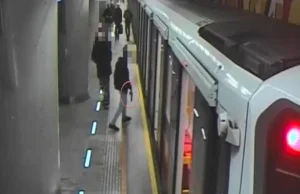 Podejrzany o serię ataków w warszawskim metrze zatrzymany [VIDEO]