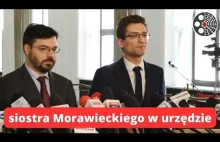 Siostra Morawieckiego miała fikcyjny etat w urzędzie! Konfederacja rozbije układ