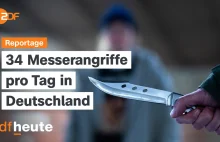 Codziennie 34 ataki nożówników w Niemczech.