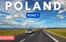 Driving in Poland: 4K: Road 7 - October 2023