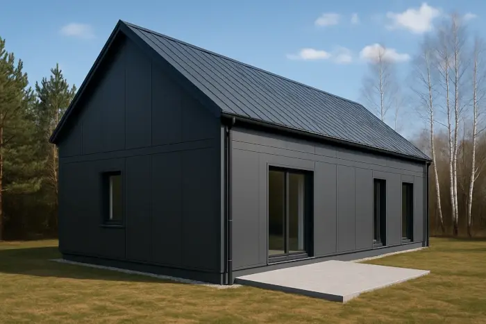 Dom z Płyt PIR na Szkielecie Stalowym: Wytrzymałość Przemysłowa Gwarancją