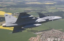 Szwecja odmawia wysłania myśliwców Gripen do Ukrainy