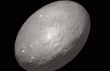 Haumea - najszybciej obracający się znany obiekt o średnicy pow. 100 km w US