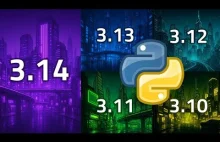 Python 3.14 kontra 3.13 / 3.12 / 3.11 / 3.10 - testy wydajności