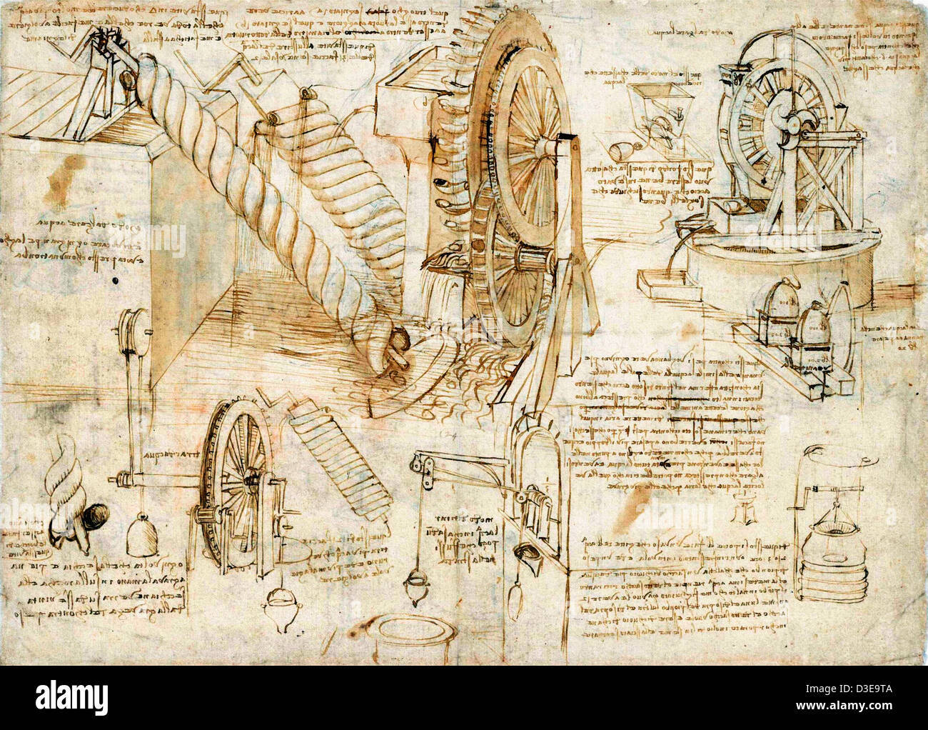 Zdigitalizowany Codex Atlanticus największy zbiór pism Leonarda da Vinci