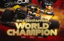 Max Verstappen trzykrotnym Mistrzem Świata Formuły 1!