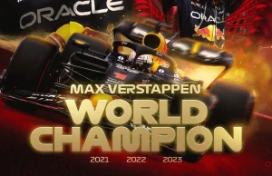 Max Verstappen trzykrotnym Mistrzem Świata Formuły 1!
