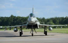 Eurofightery wystartują z polskiej drogi (DW604)