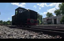 Zabytkowa Stacja Kolei Wąskotorowej w Rudach na Śląsku