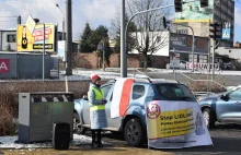 Wielkie pikiety pod Lidlem w całej Polsce. W Rybniku protestowała... jedna pani