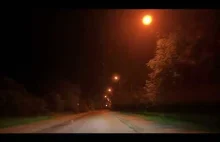 Night Driving Czeladź-Katowice| No music | No talking | ASMR