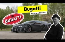 Bugatti historia w 10 minut