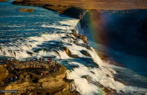 Wodospad Gullfoss - Golden Circle - Islandia