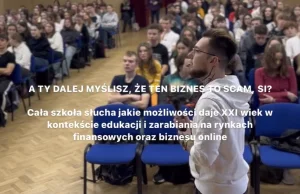 VII LO w Warszawie organizuje uczniom spotkanie z bajerantami z MLM