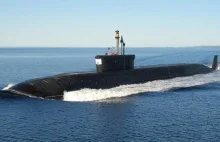 Rosyjski okręt podwodny pokazał swoje zdolności. Udany test rakiety międzykontyn