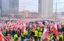 Wielki protest rolników w Warszawie! RELACJA NA ŻYWO
