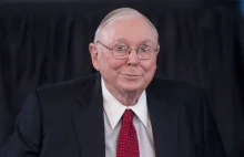 Charlie Munger, miliarder i prawa ręka Warrena Buffetta, zmarł w wieku 99 lat