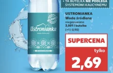 Ustronianka 3,001 litra wycofana ze sprzedaży. Jest oświadczenie sieci Kaufland