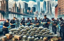 Policjanci z Nowego Jorku skonfiskowali marihuanę o wartości 56 mln dolarów