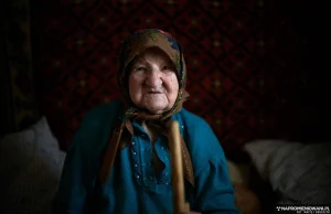 Mieszka pod Czarnobylem i ma 97 lat. Tak zareagowała na widok Polaków