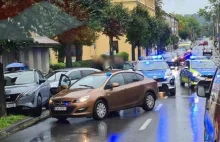 Pościg ulicami Wadowic za pijanym kierowcą. Spektakularne zatrzymanie