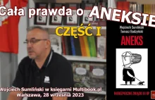 Wojciech Sumliński: Cała prawda o ANEKS-ie! Wieczór autorski w księgarni Multibo