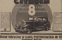 Jakie miejsca w Łodzi są związane z Citroënem? Możecie być zaskoczeni!