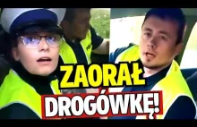 Nielegalna kontrola drogowa młodych adeptów policji?