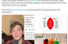 Coca Cola nadal sprzedaje swoje napoje w Rosji poprzez spółkę zależną...