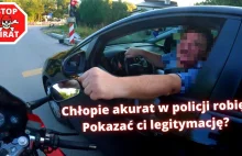 Zastępca komendanta Policji w Żywcu wymusza na światłach i jedzie 100 km na 40