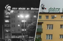 Pamiętacie go? Kultowy neon Dobry wieczór we Wrocławiu ponownie zabłyśnie