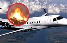 Moment katastrofy samolotu Prigożyna. Nagranie świadka krąży w sieci