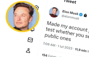 Konto Elona Muska na twitterze zablokowane na 24 godziny