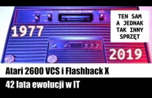 Atari 2600 VCS+Flashback X=42 lata ewolucji w IT=przypomnienie na 47 rocznicę