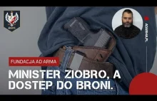 Minister Ziobro, a dostęp do broni.