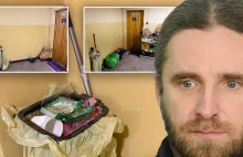 Dobromir Sośnierz znów trzyma śmieci na korytarzu