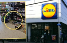 Wykopowicz przyłapał pracownika Lidla. Do sieci trafiły zdjęcia.