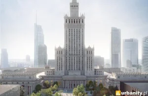 Znika beton przed Pałacem Kultury i Nauki. Rusza budowa placu Centralnego