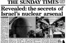 Mordechaj Vanunu - szpieg, który zdradził sekrety broni jądrowej Izraela