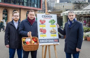 Paragony grozy. PiS- codziennie wyższe ceny. To będą najdroższe święta od 26 lat