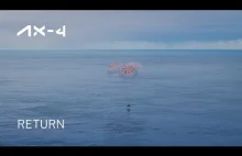 Ax-4 Mission wracają na ziemię