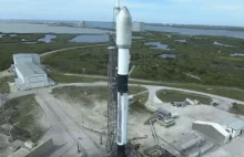 Start rakiety Falcon 9 firmy SpaceX