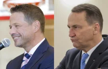 W sondażu Trzaskowski miażdży Sikorskiego w prawyborach